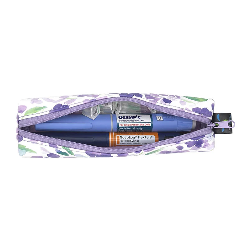 Étui pour stylo injecteur MedMate GLP-1 de Sugar Medical : Tessa Floral