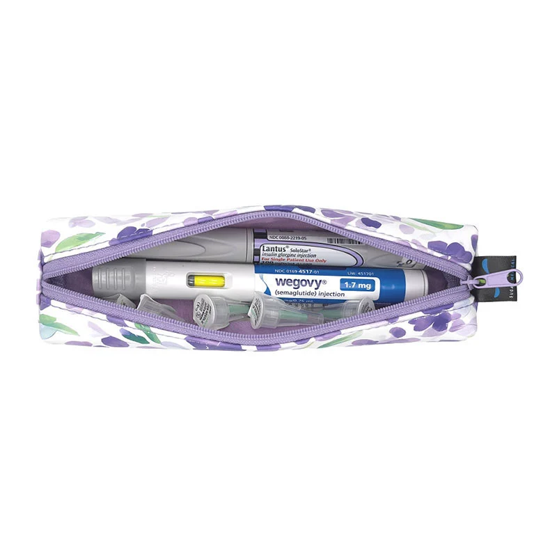 Étui pour stylo injecteur MedMate GLP-1 de Sugar Medical : Tessa Floral