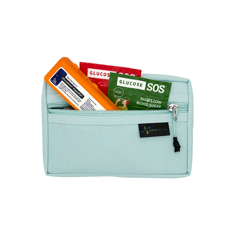 Sac de voyage isotherme Sugar Medical pour diabétiques : Vert d'eau