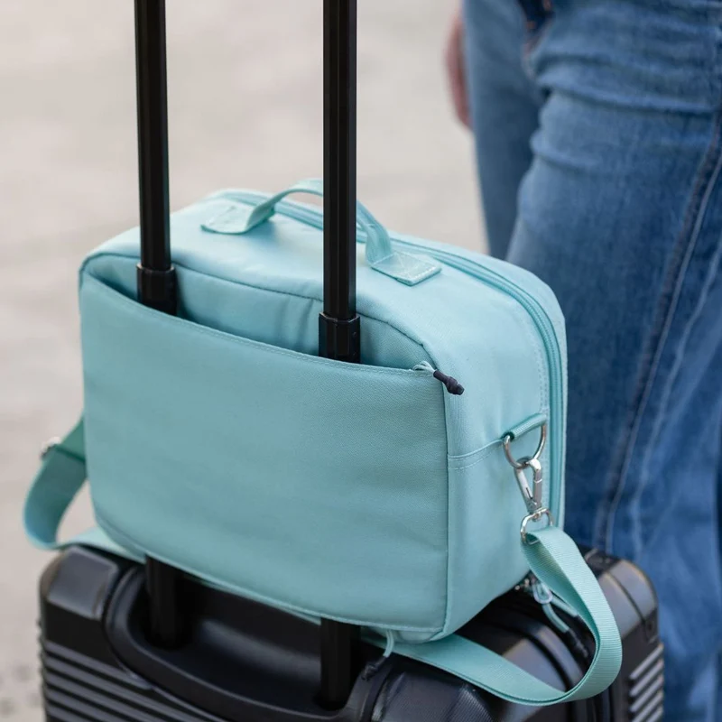 Sac de voyage isotherme Sugar Medical pour diabétiques : Vert d'eau