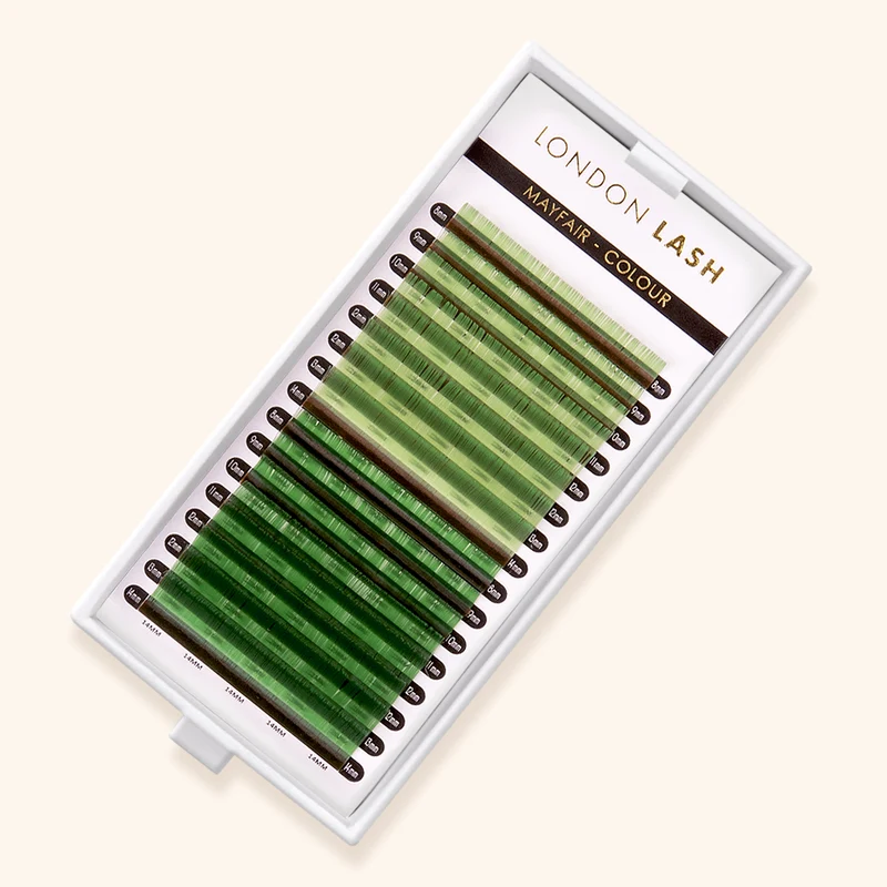 EXTENSIONS DE CILS VERT CLAIR/FONCÉ MAYFAIR