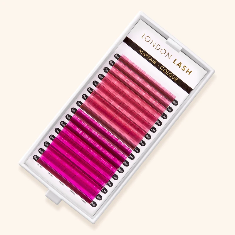 EXTENSIONS DE CILS ROSE/ROSE VIF MAYFAIR