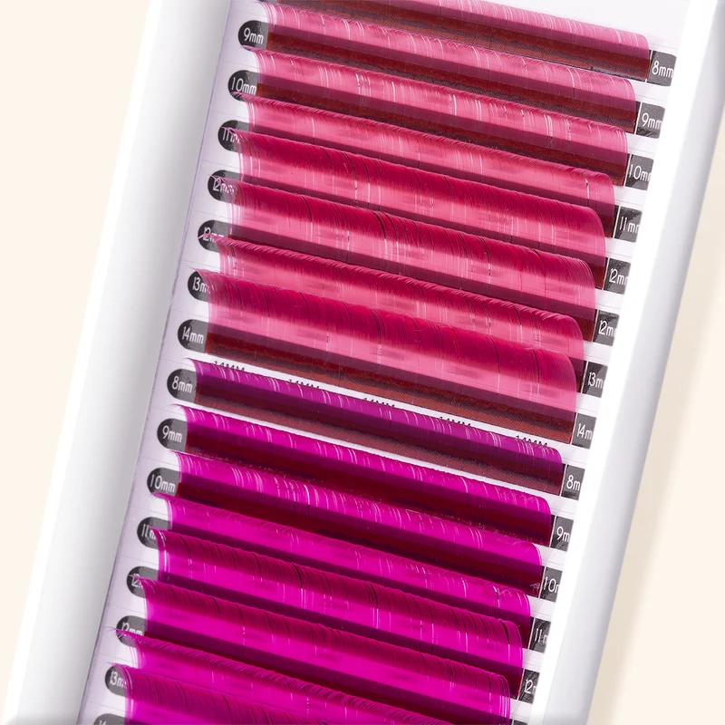 EXTENSIONS DE CILS ROSE/ROSE VIF MAYFAIR