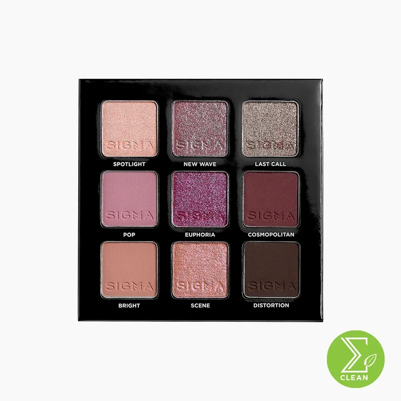 Sigma Beauty Eyeshadow Palette Electric Pink