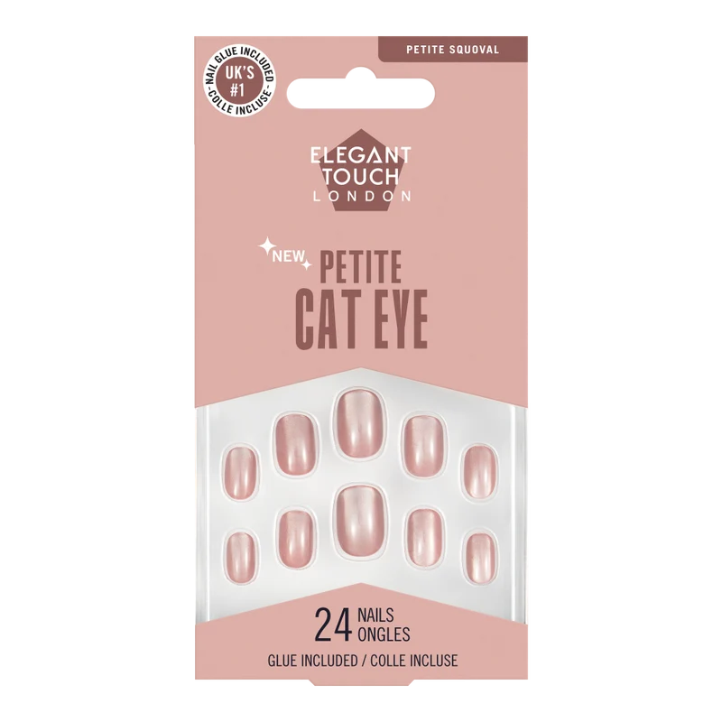 Elegant Touch Petite Cat Eye Nails - Warm Velvet