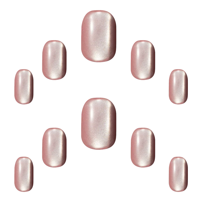 Elegant Touch Petite Cat Eye Nails - Warm Velvet