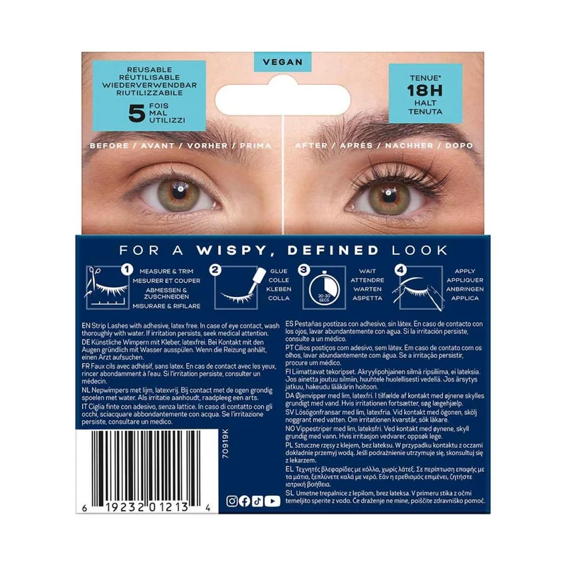 Eylure Full & Wispy Lashes No.187
