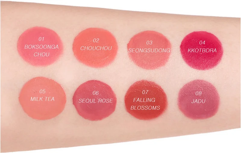 Amuse Chou Velvet Moisturizing Lip Tint 01 Boksoonga Chou 4g