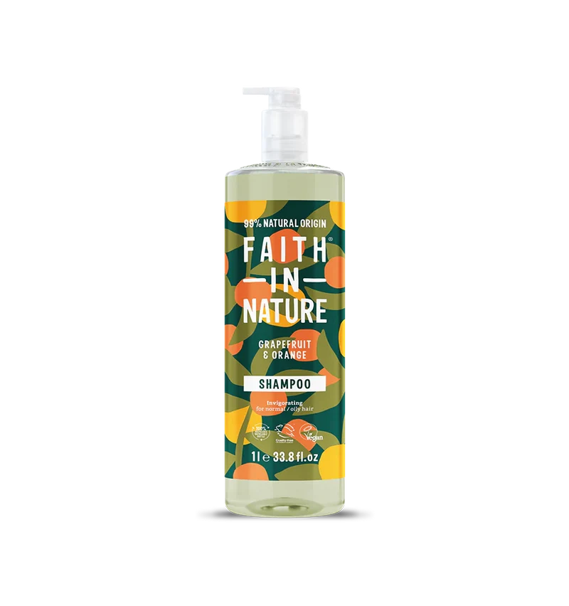 Faith in Nature Grapefruit & Orange Natural Shampoo 1 litre