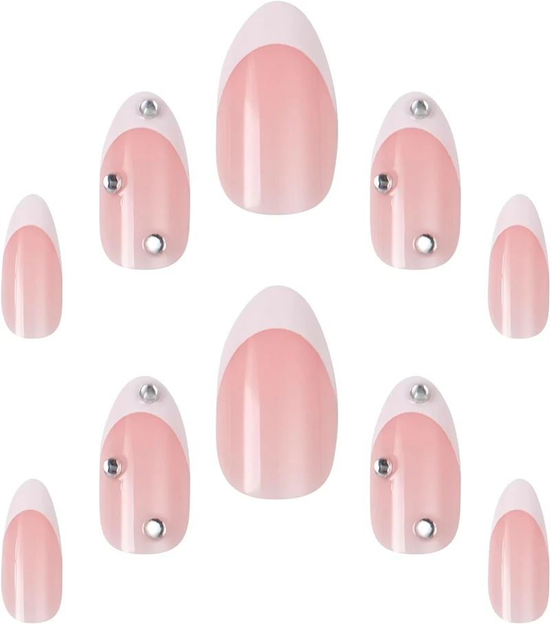 Elegant Touch French Nails No 128