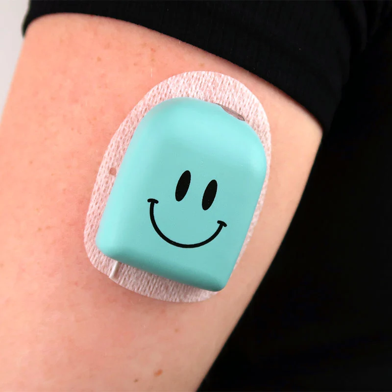 Coque réutilisable Omnipod : Happy blue