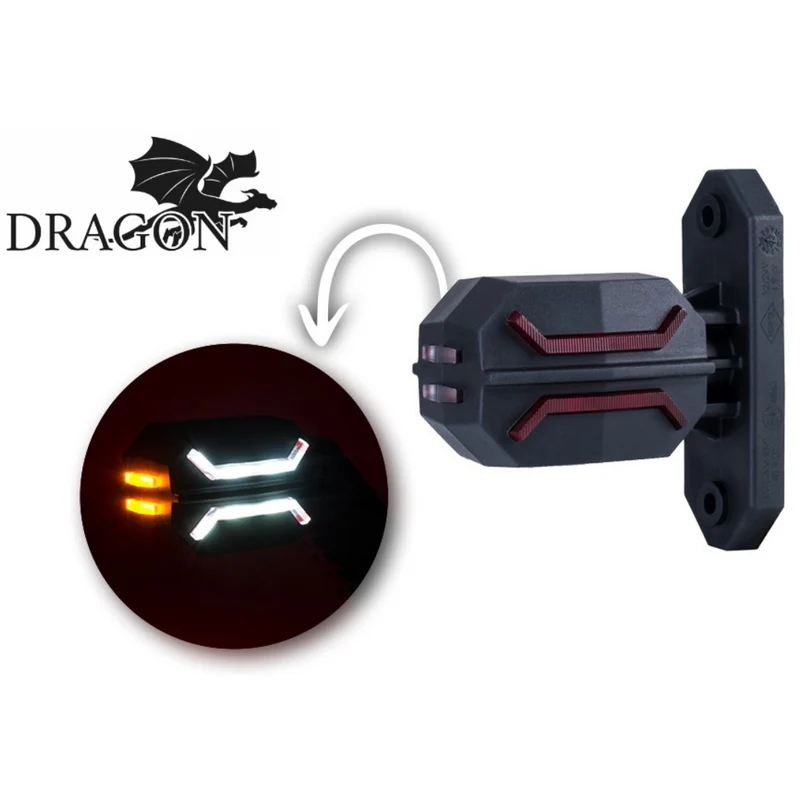 Feux de gabarit Dragon Outline Stalk / Court