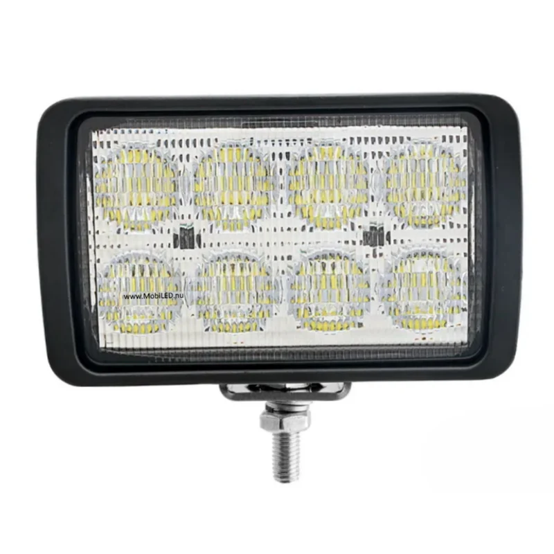 Lampe de travail rectangulaire à LED, montage en bas / 40 W