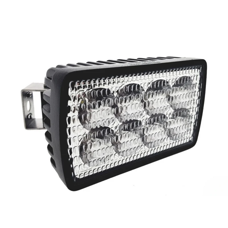 Lampe de travail LED rectangulaire avec support réglable en acier inoxydable / 40 W