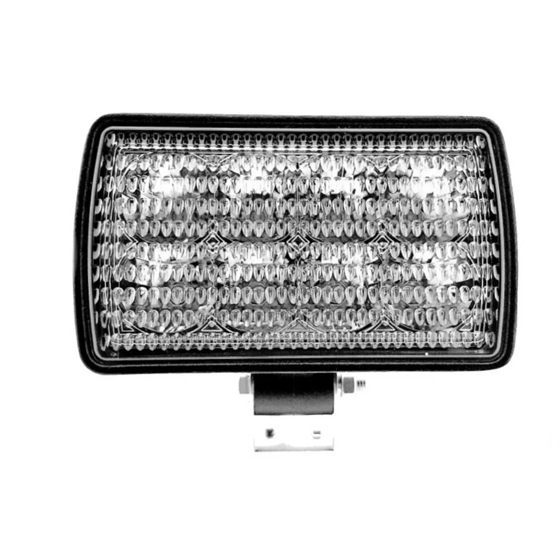 Lampe de travail LED rectangulaire avec support réglable en acier inoxydable / 40 W