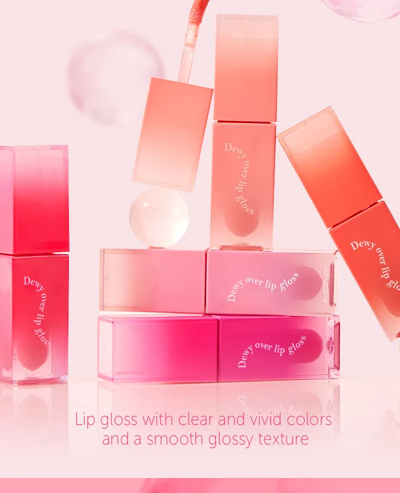 MACQUEEN - Dewy Over Lip Gloss - 6 Colors