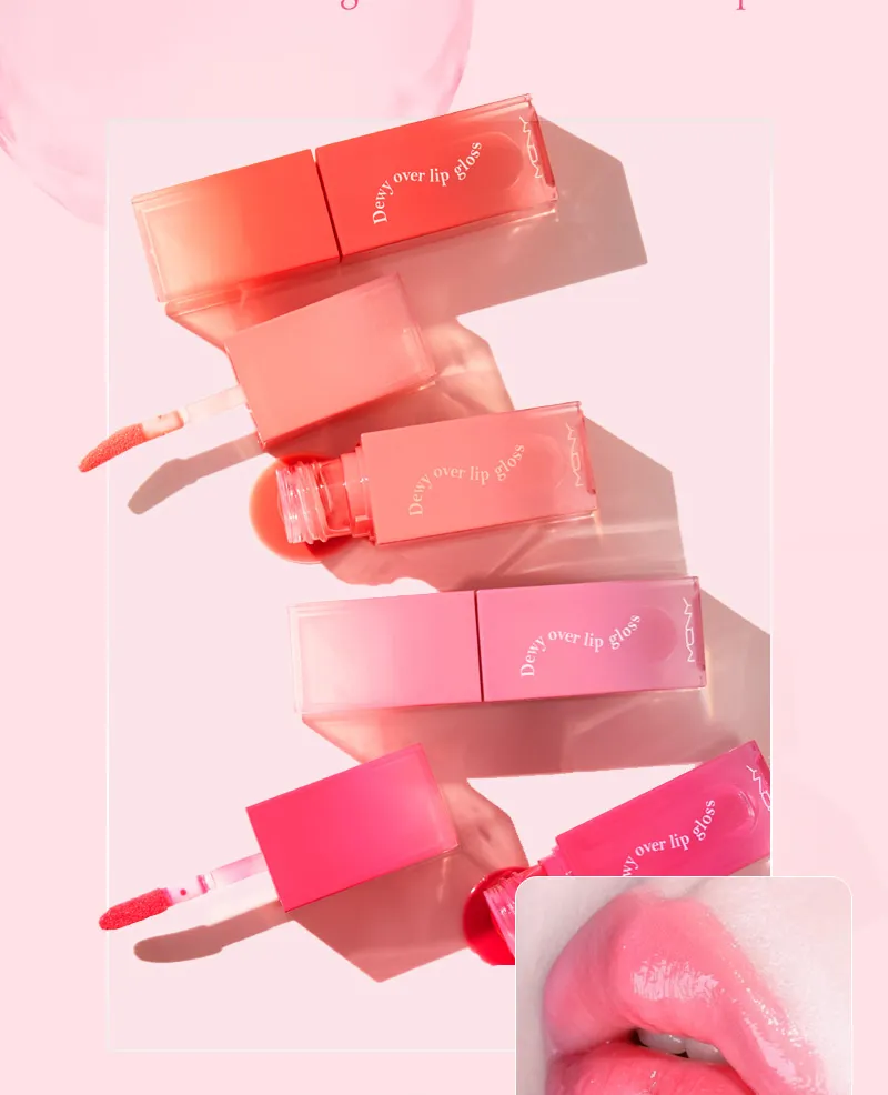 MACQUEEN - Dewy Over Lip Gloss - 6 Colors