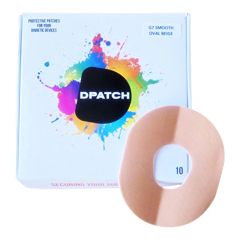 Échantillon de D Patch pour Dexcom G7 - Matériel lisse