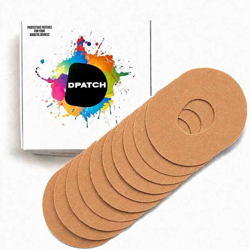 D Patch Dexcom G7 Patchs adhésifs: Coton - Paquet de 10
