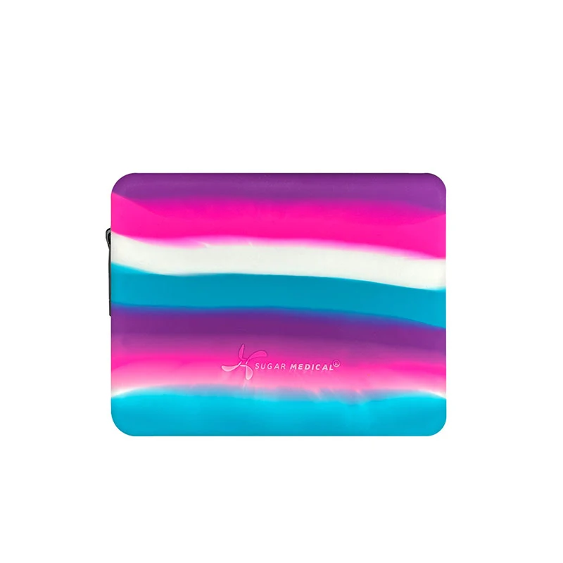 Étui de protection de voyage Omnipod de Sugar Medical : rose, bleu, blanc, tie-dye
