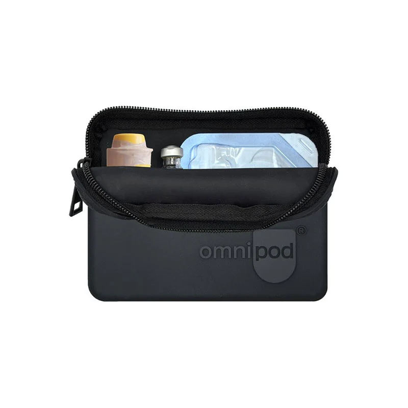 Étui de protection de voyage Omnipod de Sugar Medical : noir