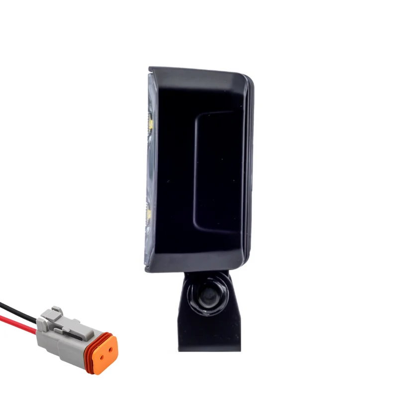 Lampe de travail à LED Dark Look avec bord incurvé / 40 W