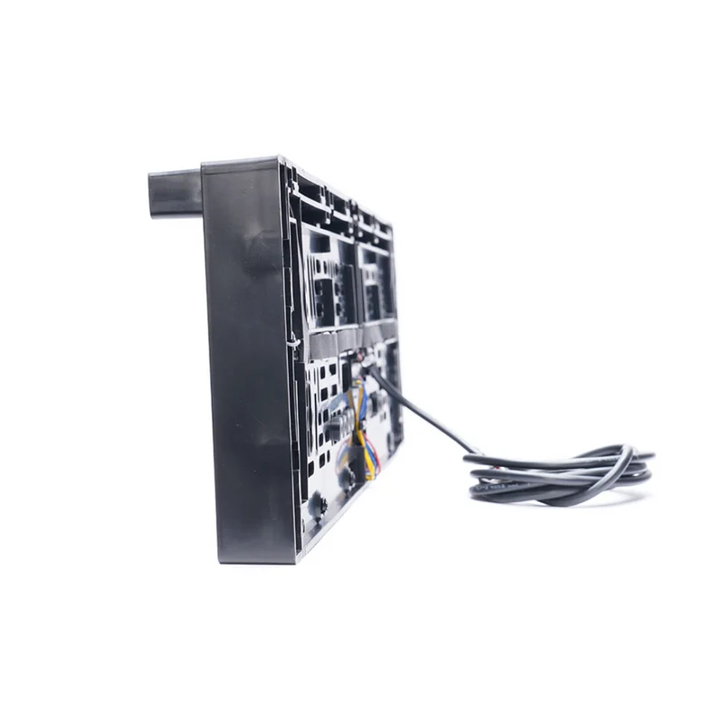Support de plaque d'immatriculation arrière WAS avec feux de recul, stroboscope, éclairage de plaque d'immatriculation et réflecteur