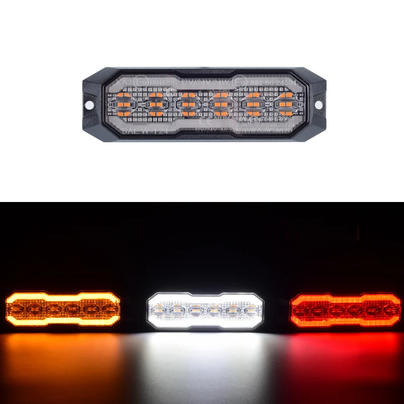 Feu de gabarit LED fumé Torlok Black Hawk avec fonction stroboscopique
