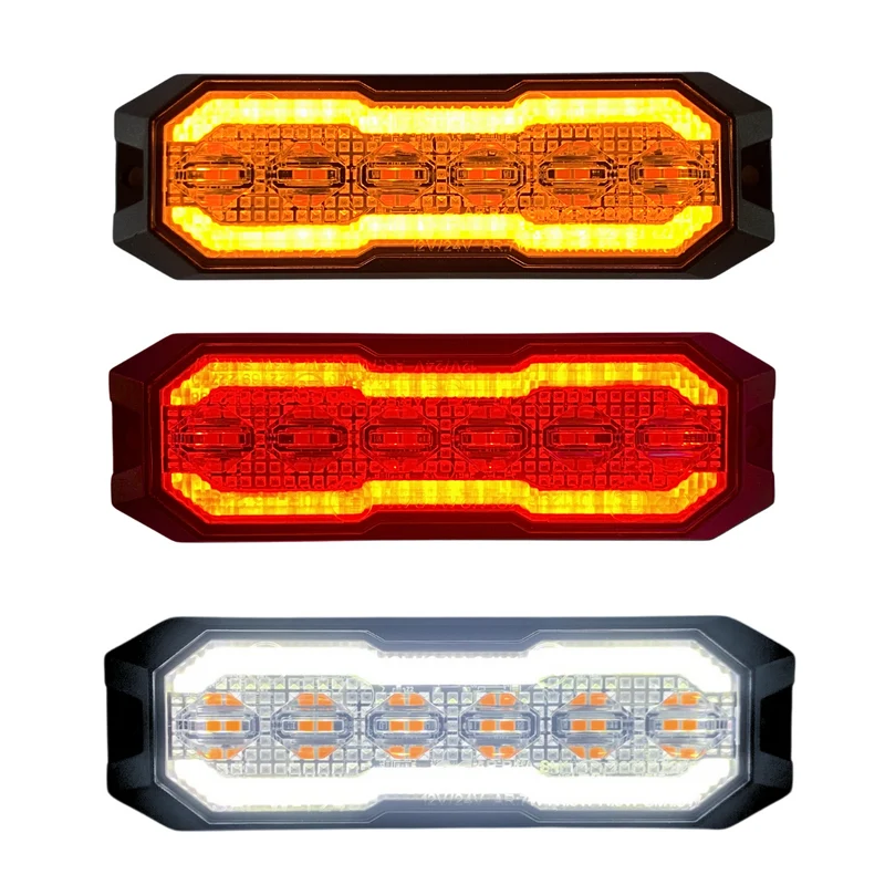 Feu de gabarit LED fumé Torlok Black Hawk avec fonction stroboscopique