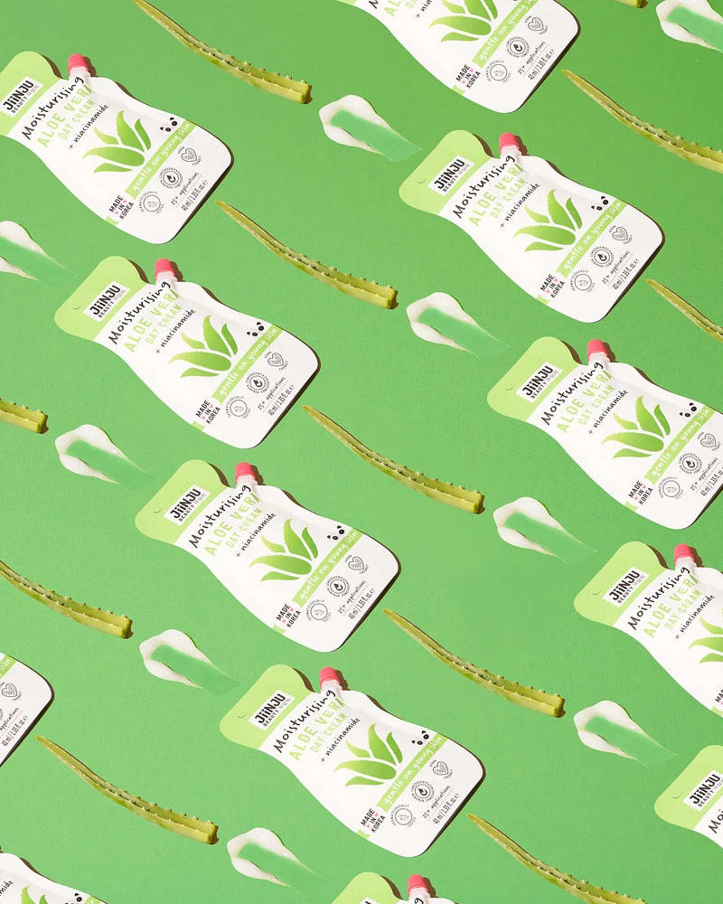 Jiinju Moisturising Aloe Vera Day Cream