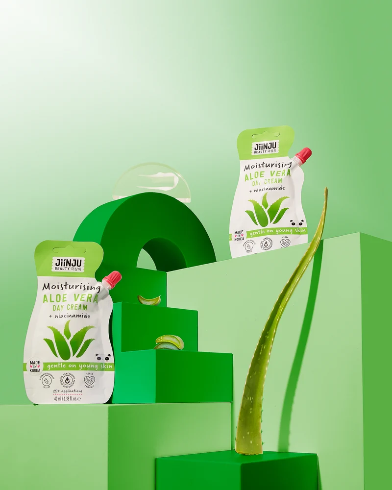 Jiinju Moisturising Aloe Vera Day Cream