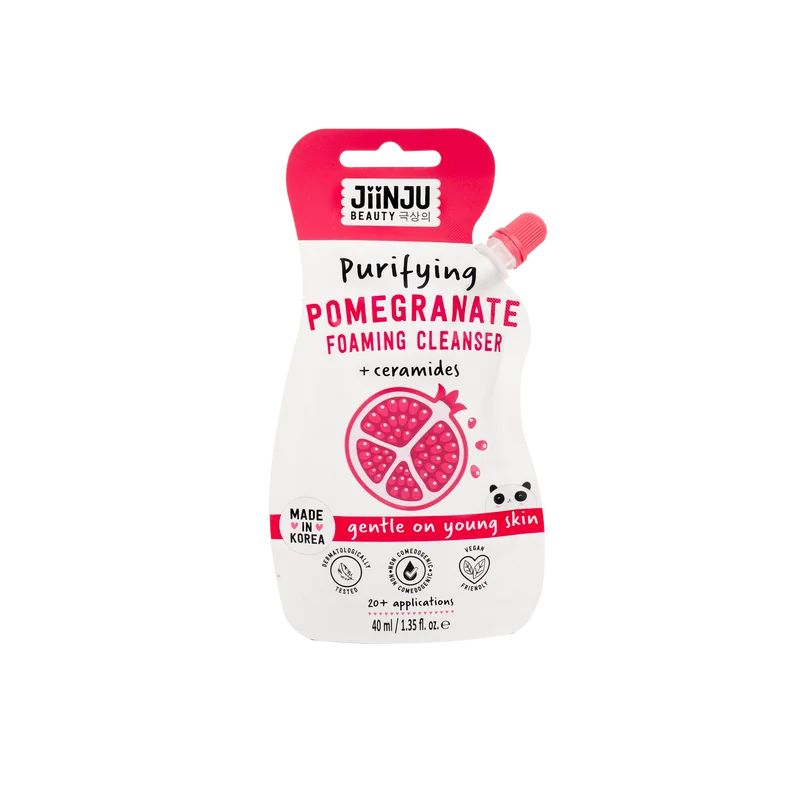 Jiinju Purifying Pomegranate Foaming Cleanser