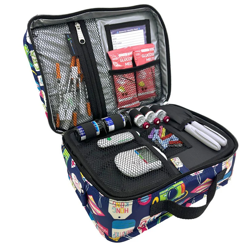 Sac de voyage isotherme Sugar Medical pour diabétiques : vacances toute la journée