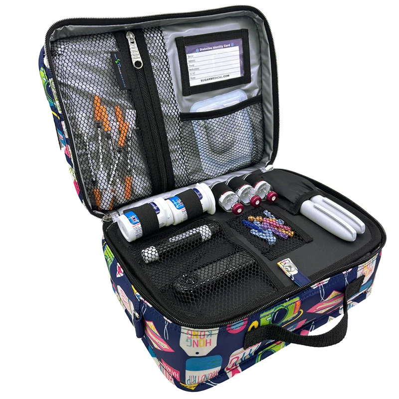 Sac de voyage isotherme Sugar Medical pour diabétiques : vacances toute la journée