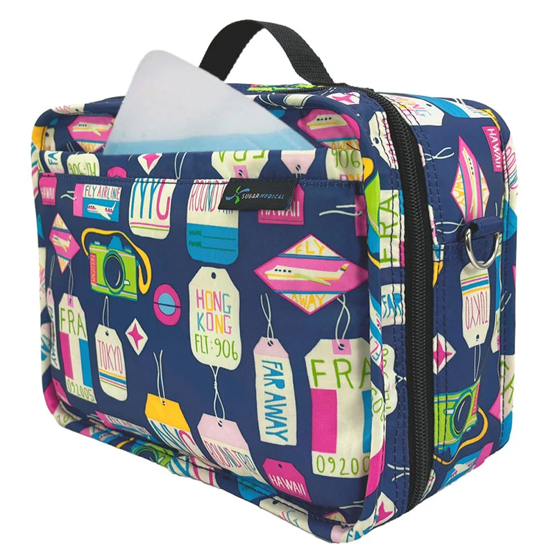 Sac de voyage isotherme Sugar Medical pour diabétiques : vacances toute la journée