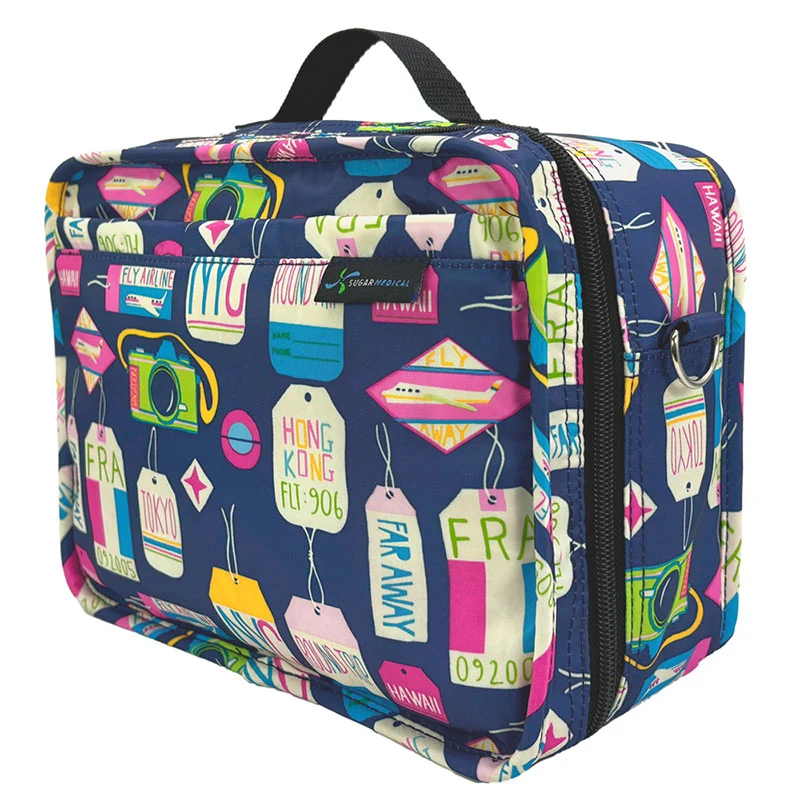 Sac de voyage isotherme Sugar Medical pour diabétiques : vacances toute la journée