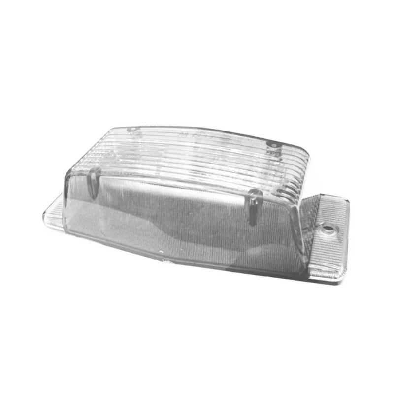 Lampe à double brûleur à LED avec lentille transparente / bicolore