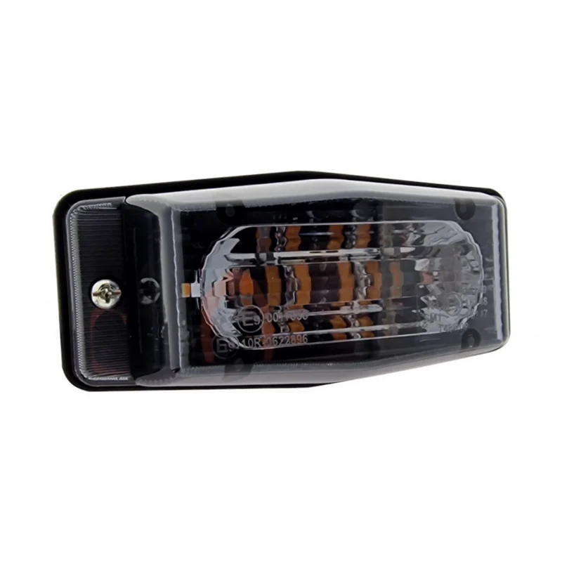 Lampe à LED à double brûleur avec lentille fumée foncée / bicolore