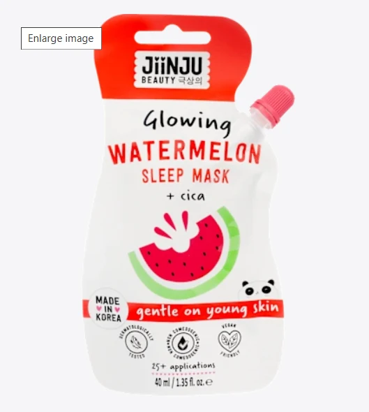 Jiinju Glowing Watermelon Sleep Mask 40ml
