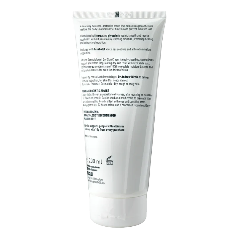 Altruist Dry Skin Repair Cream 10% Urea 200ml