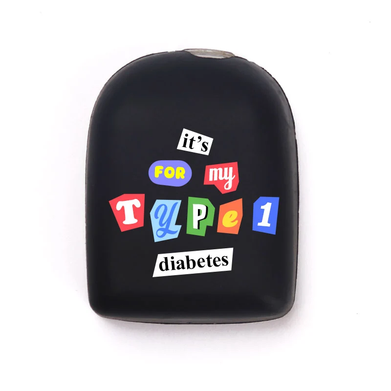 Coque réutilisable Omnipod : Pour mon diabète de type 1 - Noir