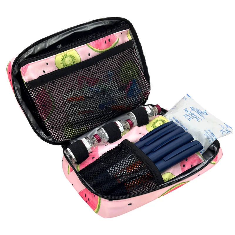 Organiseur isotherme pour diabète Sugar Medical : Pastèque