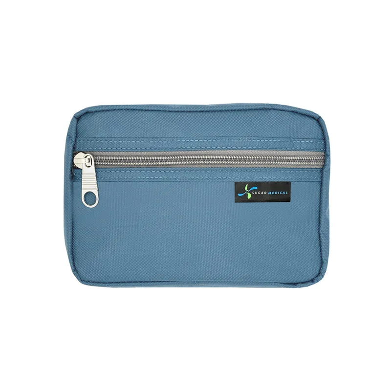Sac de voyage isotherme Sugar Medical pour diabétiques : bleu acier