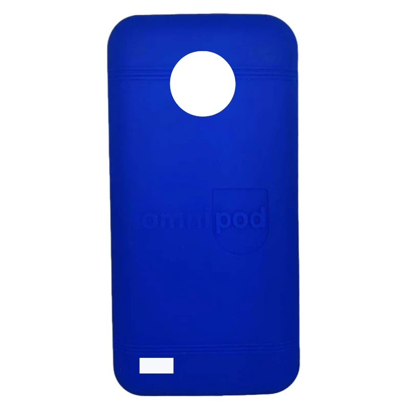 Coque gel Omnipod 5 : Bleu