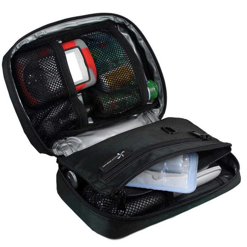 Organiseur isotherme pour diabète Sugar Medical : Noir