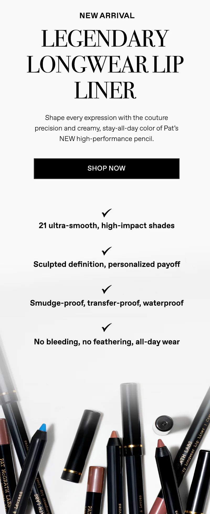 Pat McGrath Legendary Longwear Lip Liner