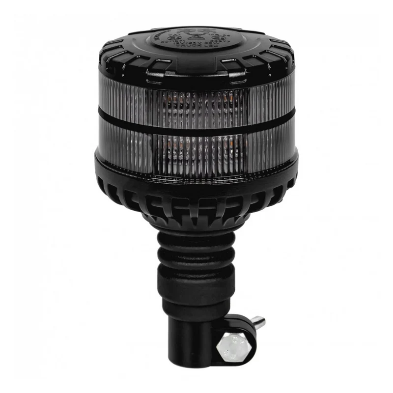 Balise LED à lentille foncée avec base DIN flexible