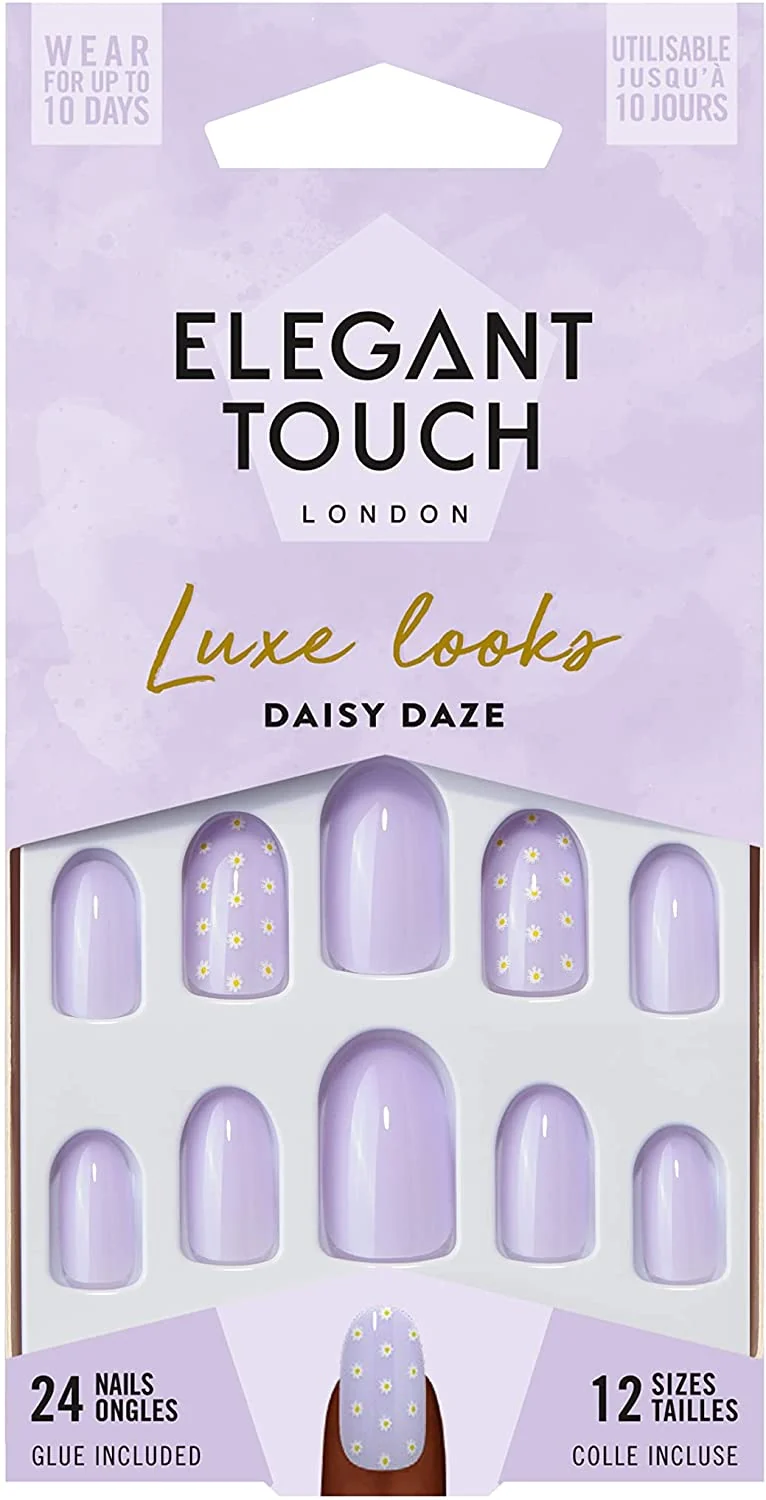 Elegant Touch Luxe Looks Nail Extensions - Daisy Daze