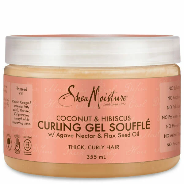 Shea Moisture Coconut and Hibiscus Curl & Shine Gel Souffle 326ml