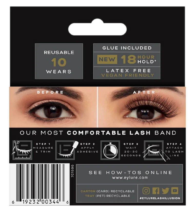 Eylure Lash Illusion Faux Mink Lashes No 303